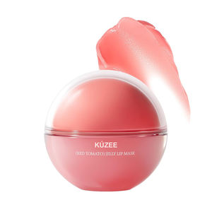 Hidratación durante la noche, acabado brillante regordete, tratamiento de labios, bálsamo, tomate rojo, gelatina, labios, máscara para dormir para labios secos y agrietados - Product Image 1