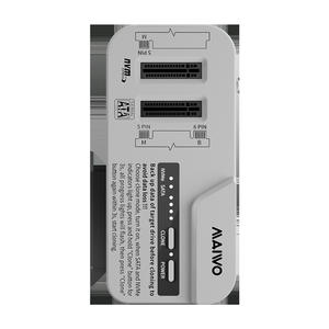 Maiwo <span class=keywords><strong>M</strong></span>.<span class=keywords><strong>2</strong></span> NVMe/<span class=keywords><strong>2</strong></span>.5/3.5 inci SATA Solid State Mechanical Hard Drive Baca dan Tulis 10Gbps Tipe-C Casing ABS K10835N - Product Image 5