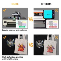 Erasmart Produit populaire A3 A4 Impresora Logo Vêtements DTF Imprimante Vêtement Textile Imprimante Machine Pour T-shirt