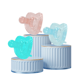 All'ingrosso personalizzato BPA-Free succhietto per neonati ciuccio per ospedale di grado infermieristico catenina supporto Gel di silice ciuccio per bambini - Product Image 1