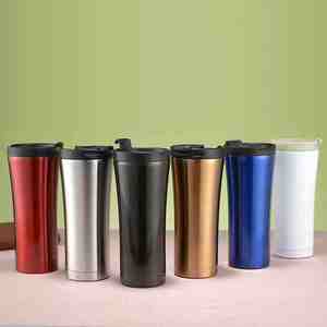 Double Layer Stainless Steel Modern Business Travel Tumbler <b>with</b> Large Capacity Vacuum Insulation - Product Image 1