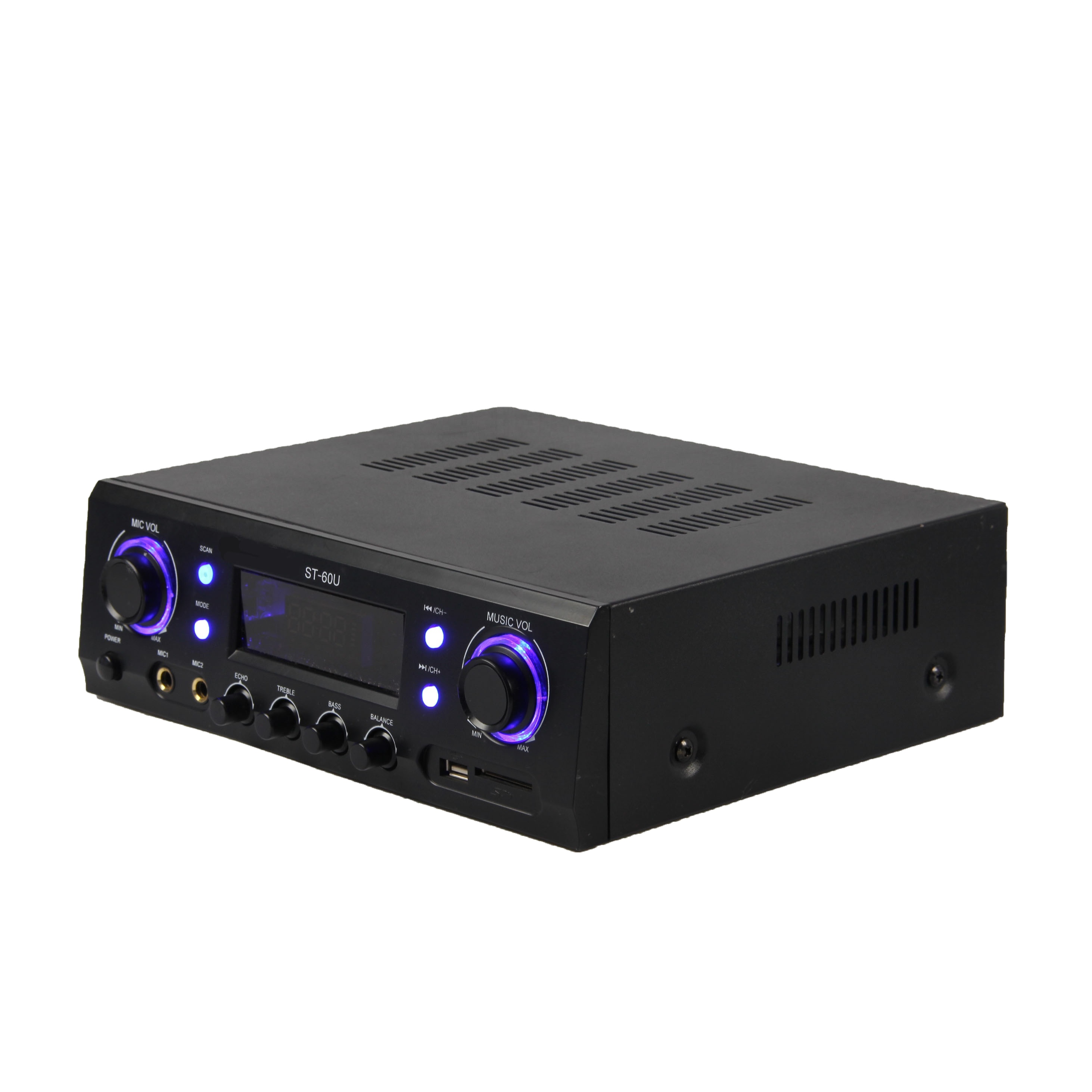 Audio 2000's AKJ-7100 Digital Echo Karaoke AV Mixer