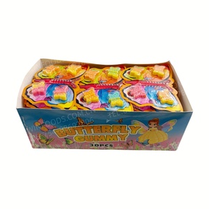 BESTAR Venta Directa <span class=keywords><strong>de</strong></span> Fábrica, <span class=keywords><strong>Dulces</strong></span> Masticables <span class=keywords><strong>de</strong></span> Goma con Sabores Mixtos <span class=keywords><strong>de</strong></span> Frutas Multicolores, Mini Mariposas, Bolsa <span class=keywords><strong>de</strong></span> Golosinas Suaves para Niños - Product Image 5