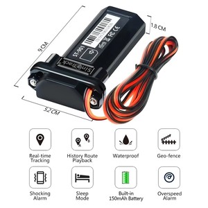 Tốt nhất GPS Tracker ST-901 Xe thiết bị theo dõi xe máy không thấm nước Xe GPS GSM SMS định vị với thời gian thực theo dõi - Product Image 5