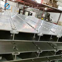 Profil aluminium industri ekstrusi 6061 6063 4040 standar Eropa aluminium Aloi profil bunga lubang aluminium