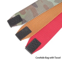 Ceinture tactique en toile de polyester de haute qualité, ceinture utilitaire réglable, ceinture de sécurité durable pour la chasse