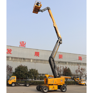 16M Telescopic <span class=keywords><strong>ARM</strong></span> Crawler <span class=keywords><strong>Boom</strong></span> thép không gỉ động cơ diesel điện hoạt động cho thang máy hẹp bùng nổ tuyệt vời cho khớp nối - Product Image 2