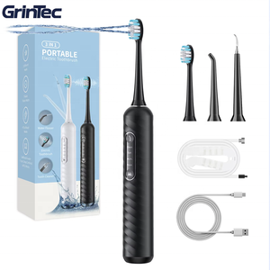 Cepillo de dientes eléctrico con agua Flosser Con 4 modos de agua Flosser portátil para viajes y hogar - Product Image 1