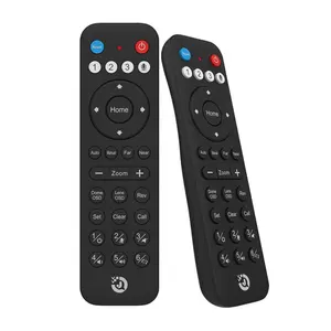 30keys Fixed Code Silicone Case Android Tv Box Remote Control With Learning