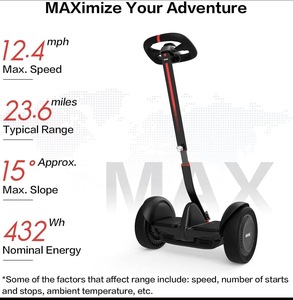 Ninebot <span class=keywords><strong>S</strong></span> Max, trottinette électrique auto-équilibrante à double moteur, de haute qualité, pour enfants et adultes, en vente - Product Image 3