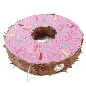 Small Sweet Birthday Party Supplies With Candy for Kids Baby Reveal Decorations Paper Donut Pinata - Product Image 3