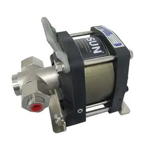 High Quality USUN Model: AF25 Stainless Steel Max 25MPA Pneumatic Hydraulic Pressure Booster Pump For Tools Cramping