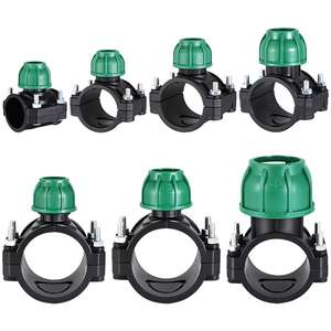 <span class=keywords><strong>Raccord</strong></span> rapide en PE pour tuyau d'irrigation agricole, collier de serrage PP, connexion par soudure 20/25/<span class=keywords><strong>32</strong></span>/40/50/63/75mm, adaptateur d'arrosage - Product Image 5