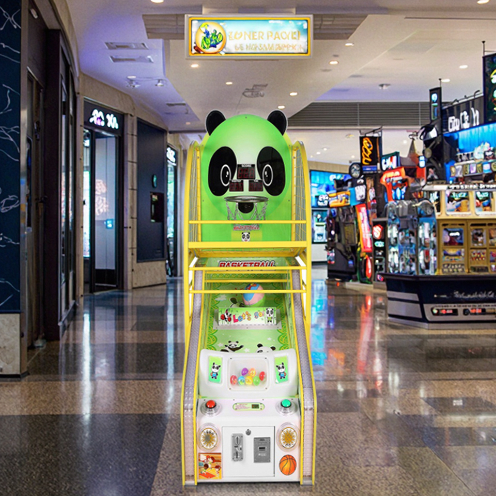 Innovative 1-Player Street Basketball Arcade Machine for Kids Coin-Operated System Cheap Basket Game