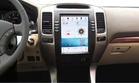 Radio con Pantalla Táctil IPS Android para Auto, Reproductor Multimedia de Video DVD, Navegador GPS para Toyota Prado 2002-2009, para Lexus GX470