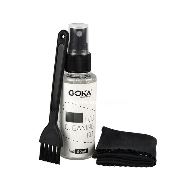 3 in 1 Screen Cleaning Kit - 50 ML Screen Cleaner Spray With Cloth LCD Screen Cleaning Set