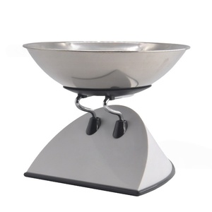 Báscula de cocina electrónica Veidt con control táctil, para uso doméstico y en el extranjero, con bandeja y tazón, de acero inoxidable, 5 kg, 14192-253B - Product Image 5