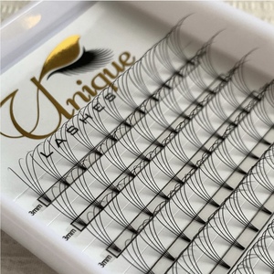 <span class=keywords><strong>Cils</strong></span> uniques, pré-faits, à volume, collés à la chaleur, 0,07 mm, finition mate douce, tendance 2026, tige courte, 3D 4D 5D 6D, extensions de <span class=keywords><strong>cils</strong></span> en éventail - Product Image 5