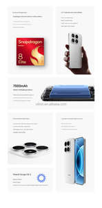 Teléfono Inteligente Original y Novedoso <span class=keywords><strong>XIOMI</strong></span> MI 17 <span class=keywords><strong>5G</strong></span> 2025 con Pantalla AMOLED de 6.3" / HyperOS 3 / Batería de 7000 con Carga Rápida de 100W - Product Image 5