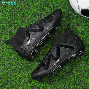 SeeMore estive sportive traspiranti solette con punta di buona presa <span class=keywords><strong>Sole</strong></span> scarpe da calcio alte allacciate scarpe da calcio Futsal - Product Image 4