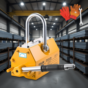 Elevador Magnético Vevor de 2200 Libras con Gancho de Acero de Neodimio N42 y Manija de Liberación para Grúa de Taller, Placa de Elevación de Acero - Product Image 2