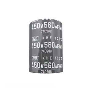 ตัวเก็บประจุแบบมีรูสำหรับ120 uF ฝาปิด EKMS551VSN121MQ40S ของแท้20% uF 550V - Product Image 1