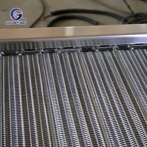 Banda Transportadora de Acero Inoxidable Resistente al Calor de Grado Industrial para Producción Casera de Alimentos/Durable y Resistente a Altas Temperaturas - Product Image 3