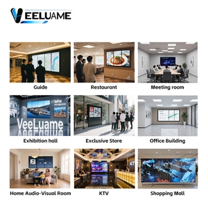 Telefoonbediening 4K Aan De Muur Gemonteerde Digitale Bewegwijzering Advertentiespeler Met Slim Gesplitst Scherm - Product Image 5