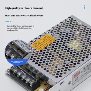 Chongliang <strong>Electronics</strong> S Series Rail-Mounted AC-DC Switching Power Supply Single Output 24V 100-240VAC Input 92% Efficiency - Product Image 4