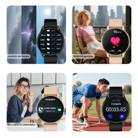 Montre Connectée T2pro Élégante pour Hommes et Femmes avec Connectivité Bluetooth, Applications Sport & Musique, Prise en Charge Multi-Langues et Recharge Magnétique