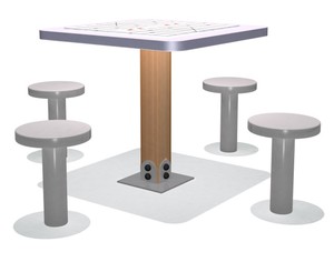 Équipement de fitness extérieur fonctionnel pour les parcs communautaires immobiliers Planche de sit-up en acier inoxydable durable pour la résistance - Product Image 5