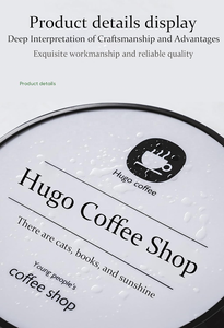 <span class=keywords><strong>Round</strong></span> Light Box Advertising <span class=keywords><strong>Display</strong></span>-LED-Außen schild mit benutzer definierten Logo-Optionen
