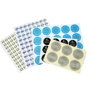 Chuangjie Custom Transparent Epoxy Resin <b>Stickers</b> Colored Round Logo Printing <b>Fruit</b> Vegetable Labels Environmentally Friendly - Product Image 3