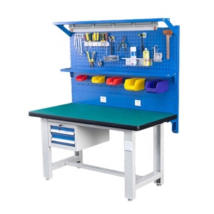 Table de travail portable <span class=keywords><strong>atelier</strong></span> en acier établi à roulettes - Product Image 4