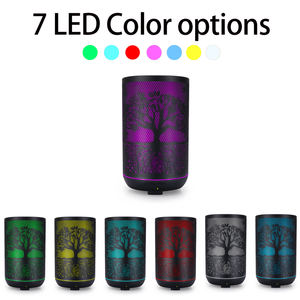 Le diffuseur d'arômes et l'humidificateur de style ferronnerie peuvent être utilisés en plusieurs <span class=keywords><strong>occasions</strong></span>. La fonction de veilleuse LED à 7 couleurs - Product Image 3