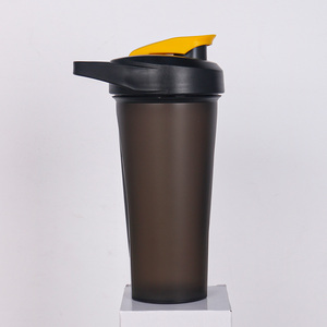Bouteille d'eau de sport en plastique sans BPA avec logo personnalisé en gros, 400 ml, 600 ml, gobelet Haker, shaker de protéines pour la salle de sport - Product Image 6