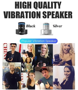 Gs adin 26W Vibro không dây cho Bluetooth Mini Loa siêu trầm di động hàng xóm rung cộng hưởng âm nhạc cột cho điện thoại - Product Image 4