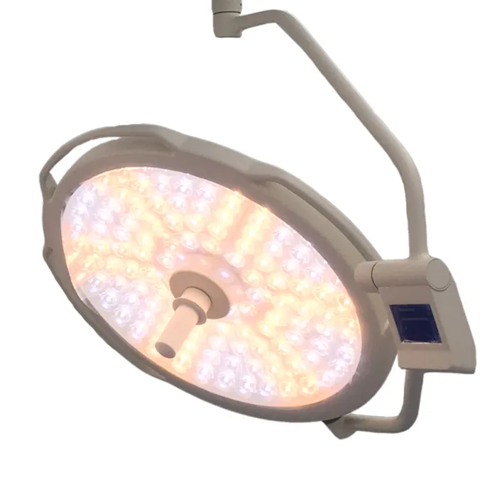 ダブルヘッド操作ランプコールドライト手術ランプ電気プラスチックCEフリースペアパーツ