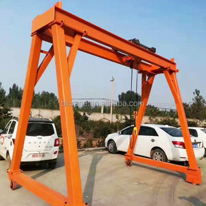 גובה מתכוונן מיני gantry מנוף כל סגסוגת אלומיניום חלודה חומר חסין חשמלי נייד להניף הילוכים מנוע הילוך מנוע - Product Image 4