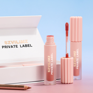 Bán Buôn 2 Trong 1 Son Môi Kit Nhãn Hiệu Riêng Màu Sắc Lip Gloss Set Vegan Kem Lót Môi Và Son Bóng Và Rắn Son Môi - Product Image 2