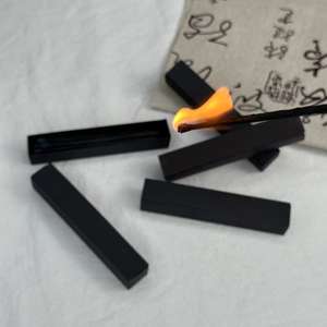 La boîte à bougies haut de gamme correspond aux allumettes à bougies noir personnalisé tout noir long match - Product Image 5