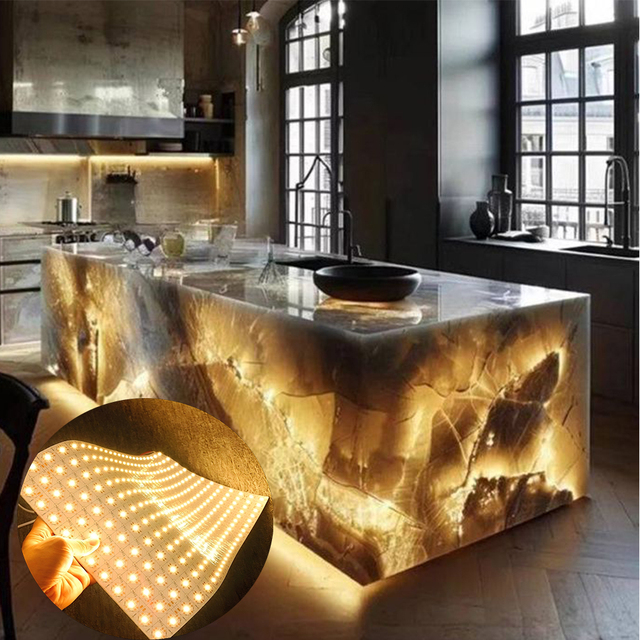 Cri80 90 5000k Ultra Flat Illuminated Led Backlit Panel 300*300mm For Led Light Sheet Marble Stone Backlighting