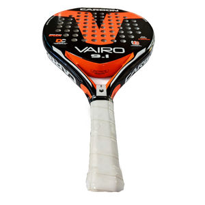 Pala de Pádel <span class=keywords><strong>VAIRO</strong></span> 9.1 CARBON, Raqueta de Tenis de Fibra de Carbono con Núcleo de Espuma EVA, Equipo Deportivo Profesional, Marrón y Negro - Product Image 3