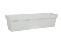 Pot de plante rectangulaire, pot de fleurs en terre cuite, pots de fleurs en plastique bon marché