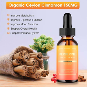 Rosebest Groothandel OEM Private Label 10-in-1 Biologische Natuurlijke Ceylon Kaneel Bittere Meloen Berberine Vloeibare Druppels met Groene Thee - Product Image 3