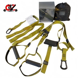 CZFIT Entraîneur de suspension en nylon haute résistance sur mesure, Sling Trainer d'exercice fitness, durable et coloré, idéal pour l'entraînement - Product Image 2