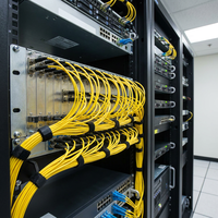 Cordon de brassage fibre optique monomode XINHAOZE FC-ST UPC 2,0 mm 1m/2m/3m/5m/10m avec garantie d'un an pour réseaux FTTH/FTTB/FTTX