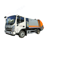 Camion à ordures diesel au meilleur prix, équipé d'un compacteur pour une compression efficace des déchets et un fonctionnement quotidien fiable