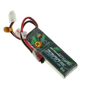 แบตเตอรี่รถยนต์สี่แกน7.4V 11.1V 800/1300/1800/2200/3300/4000/ 5300mAh พร้อมปลั๊ก XT60 - Product Image 1