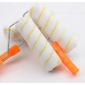 Latex Paint Roller Brush Factory No Dead Ends Construction Tools Hair Paint Hot Melt Wall Paint Roller Brush Hand Tools
